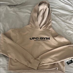 UFC gym crop sweater